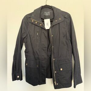 NWT Love Tree Women’s Lightweight Black Utility Jacket